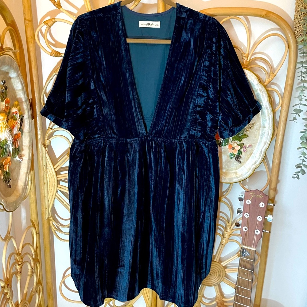 Natural Life Velvet Dress